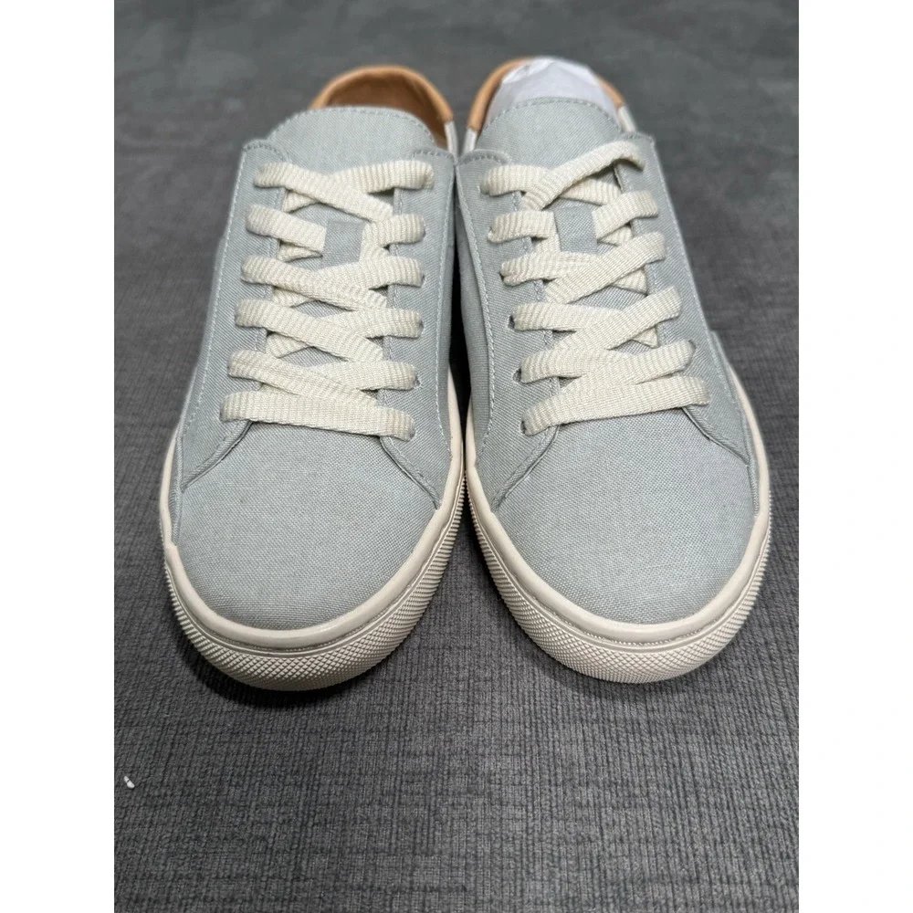 Soludos Ibiza Lace Up Canvas Sneakers.‎ Light Blue US 6 EU 37